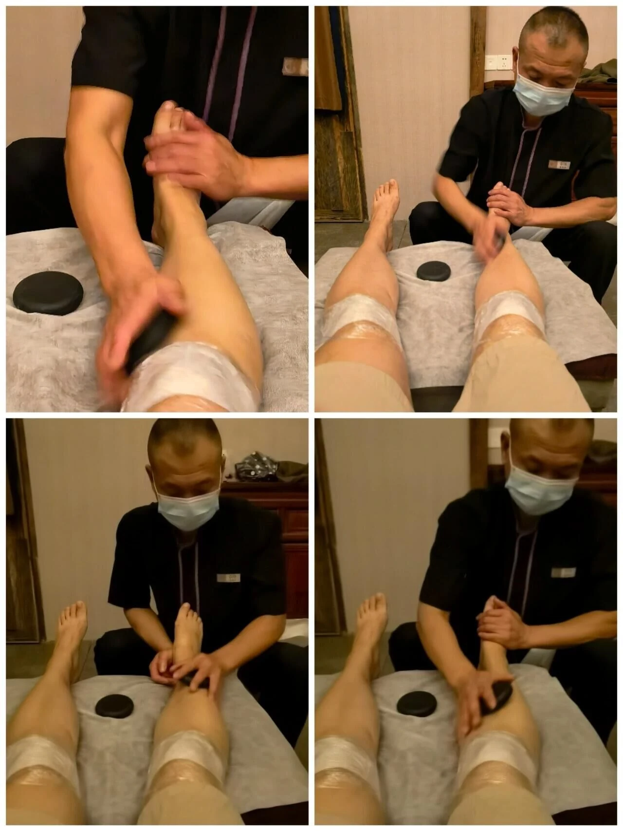 상해 자유여행 발마사지 잘하는 곳 어디? 전통 있는 도원향 추천 마사지 후 휴식을 취하는 여행객